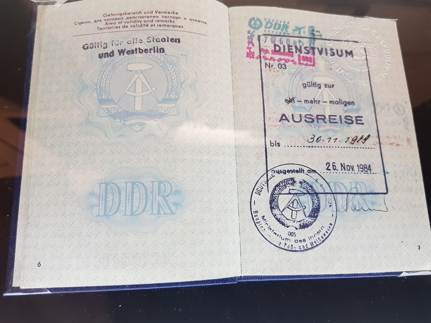 Travel documentation